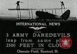 Immagine di Acrobazie di aria Rantoul Illinois USA, 1921, secondo 8 filmato di repertorio 65675068000