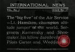 Immagine di Acrobazie di aria Rantoul Illinois USA, 1921, secondo 11 filmato di repertorio 65675068000