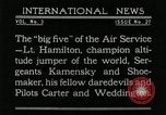 Immagine di Acrobazie di aria Rantoul Illinois USA, 1921, secondo 16 filmato di repertorio 65675068000