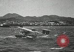 Standbild ersten transatlantischen Flug Ponta Delgada Azoren, 1919, aus Sekunde 45 historischem Filmmaterial Videoclip 65675068004