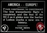 Image premier vol transatlantique Lisbonne Portugal, 1919, de la seconde 15 séquences d'archives historiques vidéo 65675068006