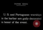 Image premier vol transatlantique Lisbonne Portugal, 1919, de la seconde 32 séquences d'archives historiques vidéo 65675068006