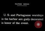 Image premier vol transatlantique Lisbonne Portugal, 1919, de la seconde 40 séquences d'archives historiques vidéo 65675068006