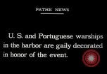 Image premier vol transatlantique Lisbonne Portugal, 1919, de la seconde 41 séquences d'archives historiques vidéo 65675068006
