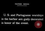 Image premier vol transatlantique Lisbonne Portugal, 1919, de la seconde 46 séquences d'archives historiques vidéo 65675068006