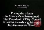 Image premier vol transatlantique Lisbonne Portugal, 1919, de la seconde 1 séquences d'archives historiques vidéo 65675068007