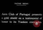 Image premier vol transatlantique Lisbonne Portugal, 1919, de la seconde 54 séquences d'archives historiques vidéo 65675068007