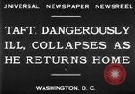 Standbild William Howard Taft Washington DC USA, 1930, aus Sekunde 4 historischem Filmmaterial Videoclip 65675068042