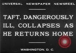 Standbild William Howard Taft Washington DC USA, 1930, aus Sekunde 9 historischem Filmmaterial Videoclip 65675068042