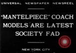 Standbild Replik von Kutschen New York United States USA, 1930, aus Sekunde 3 historischem Filmmaterial Videoclip 65675068043