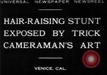 Image of trick photography Venice Beach Los Angeles California USA, 1930, second 1 stock footage video 65675068045