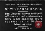 Immagine di Benjamin Barr Lindsey New York United States USA, 1930, secondo 1 filmato di repertorio 65675068052