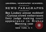 Immagine di Benjamin Barr Lindsey New York United States USA, 1930, secondo 4 filmato di repertorio 65675068052