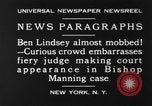 Immagine di Benjamin Barr Lindsey New York United States USA, 1930, secondo 7 filmato di repertorio 65675068052
