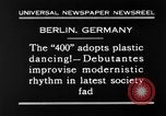 Image of social fad Berlin Germany, 1930, second 10 stock footage video 65675068053