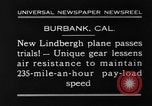 Image of Lockheed 8 Sirius aircraft Burbank California USA, 1930, second 11 stock footage video 65675068055
