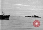 Image of convoy of ships North Atlantic Ocean, 1942, second 5 stock footage video 65675068070