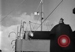 Image convoi de navires nord de l'Océan Atlantique, 1942, de la seconde 21 séquences d'archives historiques vidéo 65675068071