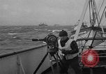 Standbild Konvoi von Schiffen Atlantik, 1941, aus Sekunde 5 historischem Filmmaterial Videoclip 65675068073