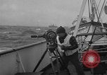 Standbild Konvoi von Schiffen Atlantik, 1941, aus Sekunde 9 historischem Filmmaterial Videoclip 65675068073
