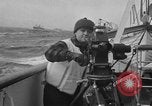 Standbild Konvoi von Schiffen Atlantik, 1941, aus Sekunde 16 historischem Filmmaterial Videoclip 65675068073