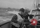Standbild Konvoi von Schiffen Atlantik, 1941, aus Sekunde 18 historischem Filmmaterial Videoclip 65675068073
