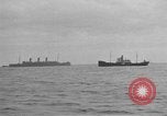Immagine di Convoglio di navi Oceano atlantico, 1941, secondo 39 filmato di repertorio 65675068074