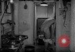 Image of Shipboard Living Conditions Pacific Ocean, 1953, second 16 stock footage video 65675068095