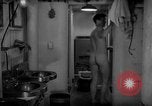 Image of Shipboard Living Conditions Pacific Ocean, 1953, second 23 stock footage video 65675068095