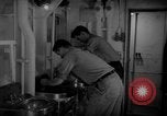 Image of Shipboard Living Conditions Pacific Ocean, 1953, second 37 stock footage video 65675068095