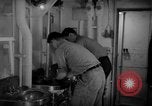 Image of Shipboard Living Conditions Pacific Ocean, 1953, second 41 stock footage video 65675068095