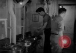 Image of Shipboard Living Conditions Pacific Ocean, 1953, second 48 stock footage video 65675068095