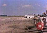 Immagine di Il presidente John F Kennedy esamina razzo Saturn Huntsville Alabama USA, 1963, secondo 43 filmato di repertorio 65675068105