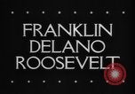Image of Franklin Delano Roosevelt United States USA, 1945, second 31 stock footage video 65675068117
