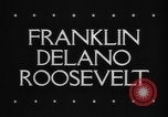 Image of Franklin Delano Roosevelt United States USA, 1945, second 32 stock footage video 65675068117
