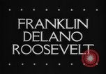 Image of Franklin Delano Roosevelt United States USA, 1945, second 33 stock footage video 65675068117