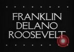 Image of Franklin Delano Roosevelt United States USA, 1945, second 34 stock footage video 65675068117
