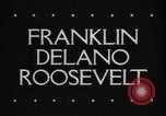 Image of Franklin Delano Roosevelt United States USA, 1945, second 35 stock footage video 65675068117