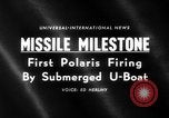 Standbild Polaris Rakete Cape Canaveral Florida USA, 1960, aus Sekunde 3 historischem Filmmaterial Videoclip 65675068119