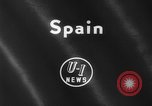 Image of Running of the Bulls Pamplona Spain, 1960, second 4 stock footage video 65675068125
