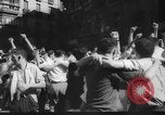 Image of Running of the Bulls Pamplona Spain, 1960, second 10 stock footage video 65675068125