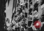 Image of Running of the Bulls Pamplona Spain, 1960, second 12 stock footage video 65675068125