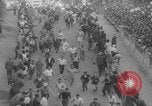 Image of Running of the Bulls Pamplona Spain, 1960, second 20 stock footage video 65675068125