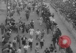 Image of Running of the Bulls Pamplona Spain, 1960, second 21 stock footage video 65675068125