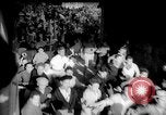 Image of Running of the Bulls Pamplona Spain, 1960, second 28 stock footage video 65675068125