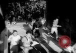 Image of Running of the Bulls Pamplona Spain, 1960, second 29 stock footage video 65675068125