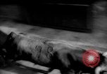 Image of Running of the Bulls Pamplona Spain, 1960, second 33 stock footage video 65675068125