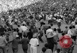 Image of Running of the Bulls Pamplona Spain, 1960, second 59 stock footage video 65675068125
