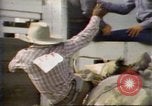 Immagine di Toro di equitazione United States USA, 1984, secondo 44 filmato di repertorio 65675068151