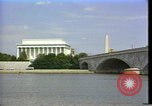 Image of Presidential monuments Washington DC USA, 1984, second 34 stock footage video 65675068155